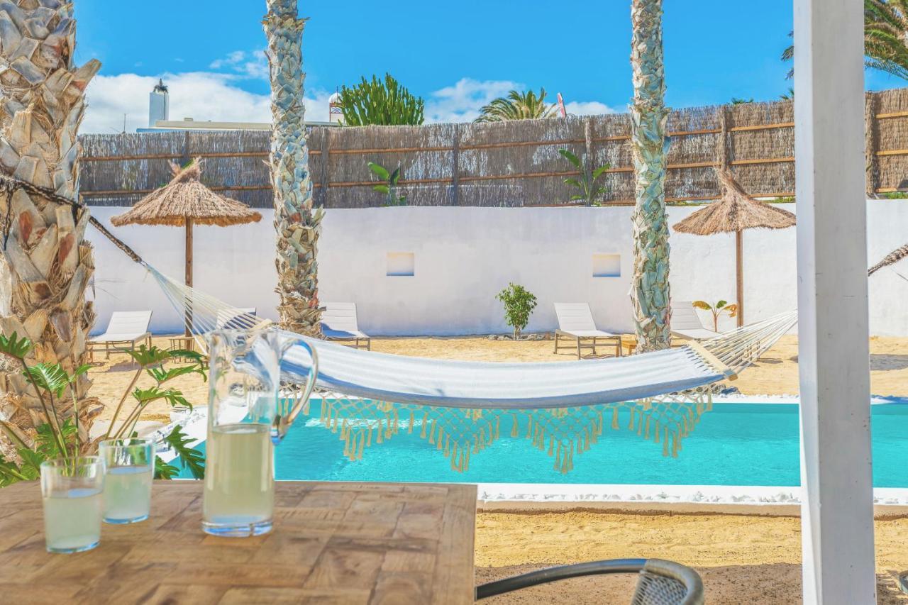 Boutique Beach Villa By Lanzarote Retreats - Private Pool - 1 Min Walk To Sea Pool 查德尔帕罗奥 外观 照片