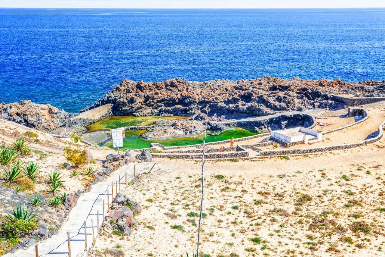 Boutique Beach Villa By Lanzarote Retreats - Private Pool - 1 Min Walk To Sea Pool 查德尔帕罗奥 外观 照片