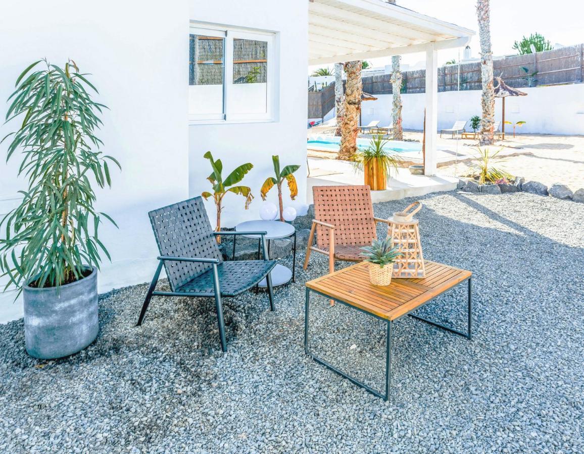 Boutique Beach Villa By Lanzarote Retreats - Private Pool - 1 Min Walk To Sea Pool 查德尔帕罗奥 外观 照片